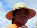 Mother of young Uros girl