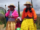 Uros grandmother with daughter and grandchild