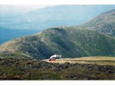 Clog train tram coming up Mount Washington