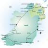 Ireland Trip route