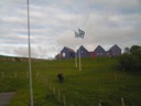 Reconstructed Viking chieftains farm