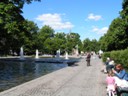 Studenterlunden Park fountains