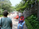 You can hire A Ride To the Reed Flute Cave Entrance