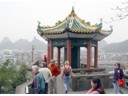 Stopped at Kuishui Kiosk on climb to top