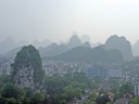 View of are from top of Fubo Hill