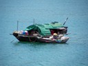 Sampan fishing