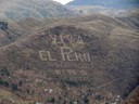 Mountain Side Writing, Cusco