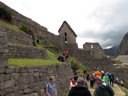 Entering Machu Picchu