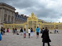 Royal gate to Chateau de Versailles