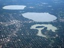 Lake of the isles, Calhoun and Harriet, Minneapolis